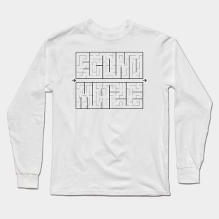 Econo-maze v2 Long Sleeve T-Shirt